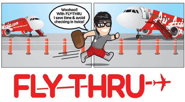 Dịch vụ nối chuyến Fly-Thru AirAsia
