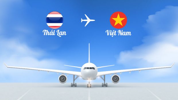 Mua vé máy bay từ Thái Lan về Việt Nam giá khuyến  mãi